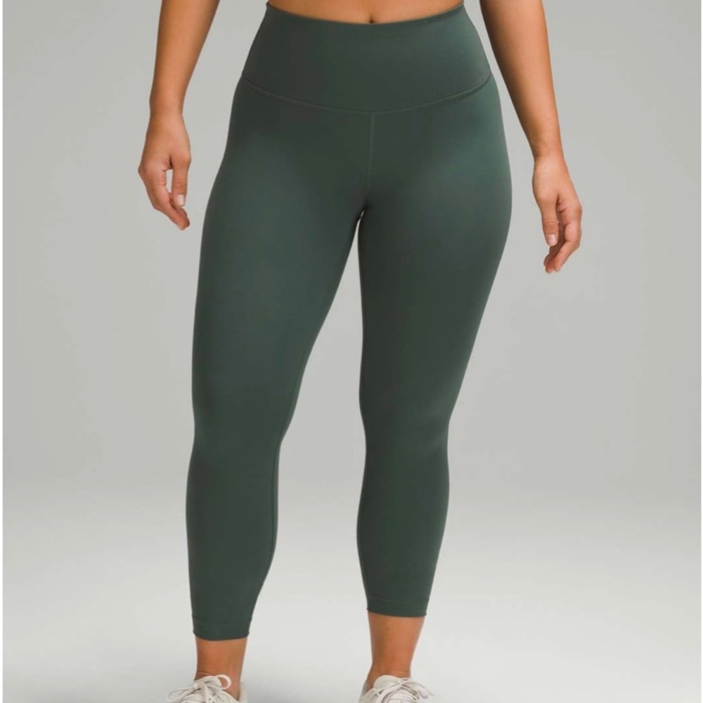 lululemon athletica High-Rise 7/8 Leggings in Dark Olive Green